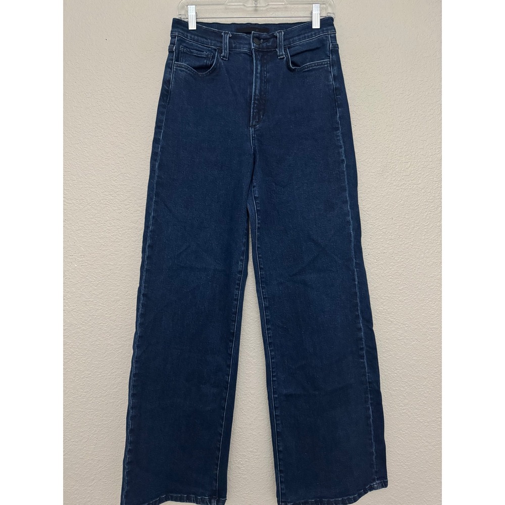 Joe's The Mia High Rise Wide Leg Jeans Dark Wash Denim Size 29